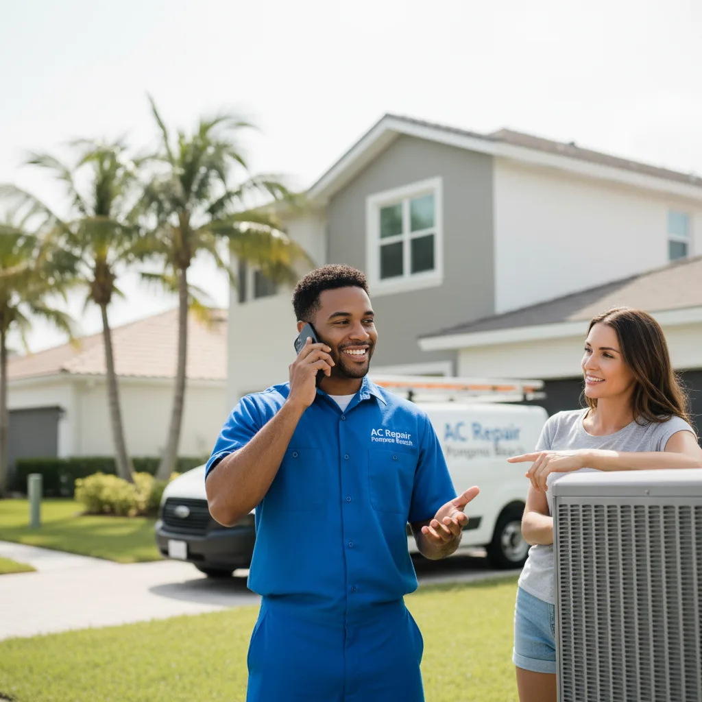 AC Repair Pompano Beach customer support in Warminster